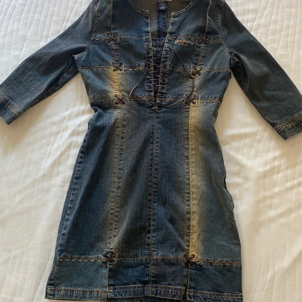 Vintage Pepe jeans sleeved dress